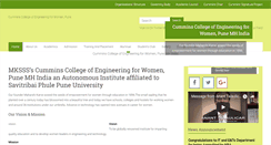Desktop Screenshot of cumminscollege.org